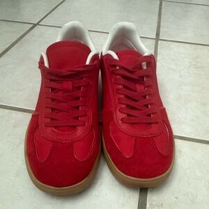 Women Zara Red Sneakers